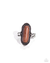 Load image into Gallery viewer, Desert Island Brown Skinny Band Ring