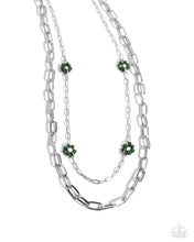 Load image into Gallery viewer, Bold Buds Green Necklace