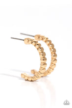 Load image into Gallery viewer, Olympian Oath Gold Mini Hoop Earrings