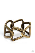 Load image into Gallery viewer, Alternative Attitude Brass Hinge Bracelet