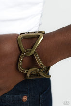Load image into Gallery viewer, Alternative Attitude Brass Hinge Bracelet