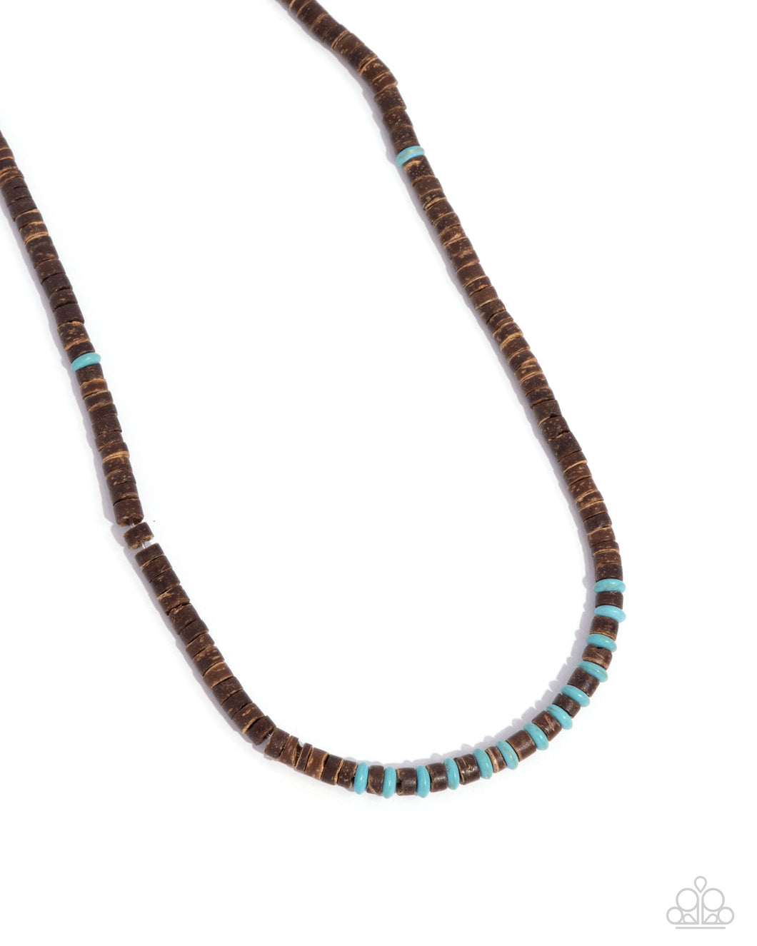 The WOOD Times Blue Urban Necklace