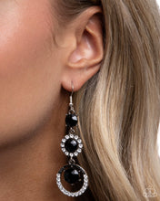 Load image into Gallery viewer, Enchanting Effulgence Black Earrings