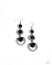 Load image into Gallery viewer, Enchanting Effulgence Black Earrings