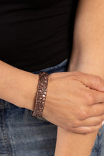 Load image into Gallery viewer, Grounded Grace Copper Hinge Bracelet