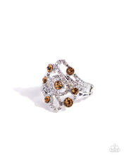 Load image into Gallery viewer, High-Class Honor Brown Skinny Band Ring