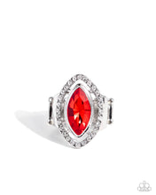 Load image into Gallery viewer, Marquise Majesty Red Ring