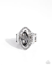 Load image into Gallery viewer, Marquise Majesty Silver Ring