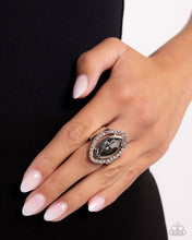 Load image into Gallery viewer, Marquise Majesty Silver Ring