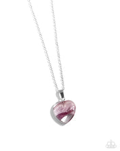 Load image into Gallery viewer, HEART Exhibition Purple Necklace