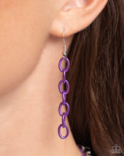 Load image into Gallery viewer, Mardi Gras Mayhem Purple Necklace
