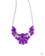 Load image into Gallery viewer, Dazzling Diadem Purple Necklace