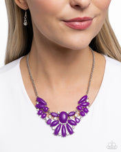 Load image into Gallery viewer, Dazzling Diadem Purple Necklace