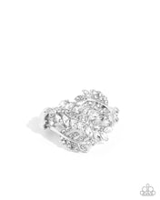 Load image into Gallery viewer, LEAF the Way White Skinny Band Ring