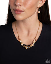 Load image into Gallery viewer, Disco Date Gold Necklace