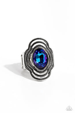 Entrancing Edge Blue Ring