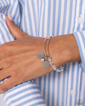 Load image into Gallery viewer, Bodacious Beacon White Bangle