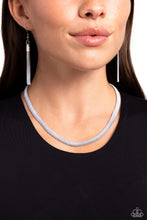 Load image into Gallery viewer, Spray Paint Sass White Necklace
