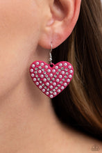 Load image into Gallery viewer, Romantic Reunion Pink Earrings
