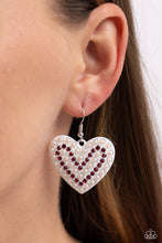 Load image into Gallery viewer, Romantic Reunion White Earrings