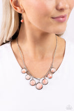 Load image into Gallery viewer, Rustic Recognition Orange Necklace