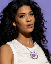 Load image into Gallery viewer, If the HORSESHOE Fits Purple Necklace