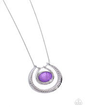 Load image into Gallery viewer, If the HORSESHOE Fits Purple Necklace