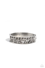 Load image into Gallery viewer, Wavy Whimsy Silver Hinged Bracelet
