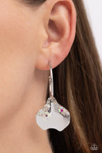 Load image into Gallery viewer, Majestic Mermaid Pink Hoop Earrings