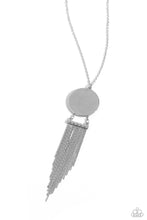 Load image into Gallery viewer, Tassel Tenure Silver Necklace
