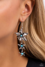 Load image into Gallery viewer, Tapered Tiers Blue Necklace