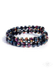 Load image into Gallery viewer, Seriously Stellar Black Coil Bracelet