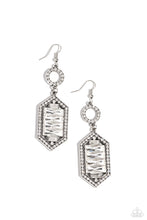 Load image into Gallery viewer, Combustible Craving White Earrings