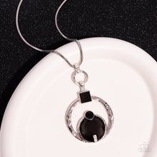 Load image into Gallery viewer, Tastefully Transparent Black Necklace