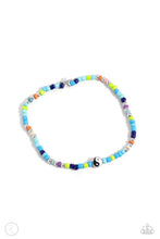 Load image into Gallery viewer, Seize the Shapes Blue Anklet