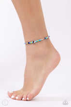 Load image into Gallery viewer, Seize the Shapes Blue Anklet