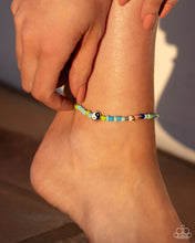 Load image into Gallery viewer, Seize the Shapes Blue Anklet