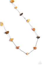 Load image into Gallery viewer, Narrow Novelty Brown Necklace