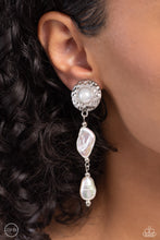 Load image into Gallery viewer, Modest MVP White Clip On Earrings