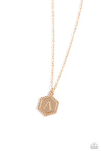 Load image into Gallery viewer, Emblematic Elegance Gold Necklace- A