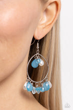 Load image into Gallery viewer, Elite Expression Blue Earrings