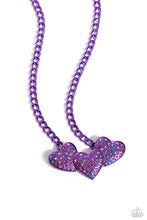 Load image into Gallery viewer, Low-Key Lovestruck Purple Necklace