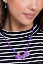 Load image into Gallery viewer, Low-Key Lovestruck Purple Necklace