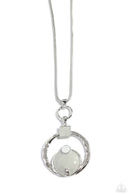 Load image into Gallery viewer, Tastefully Transparent Silver Necklace