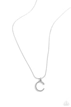 Load image into Gallery viewer, Letter of the Law White Necklace - C