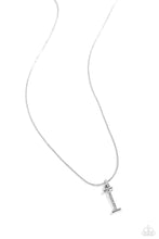 Load image into Gallery viewer, Letter of the Law White Necklace - I