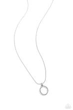 Load image into Gallery viewer, Letter of the Law White Necklace - O