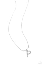Load image into Gallery viewer, Letter of the Law White Necklace - P