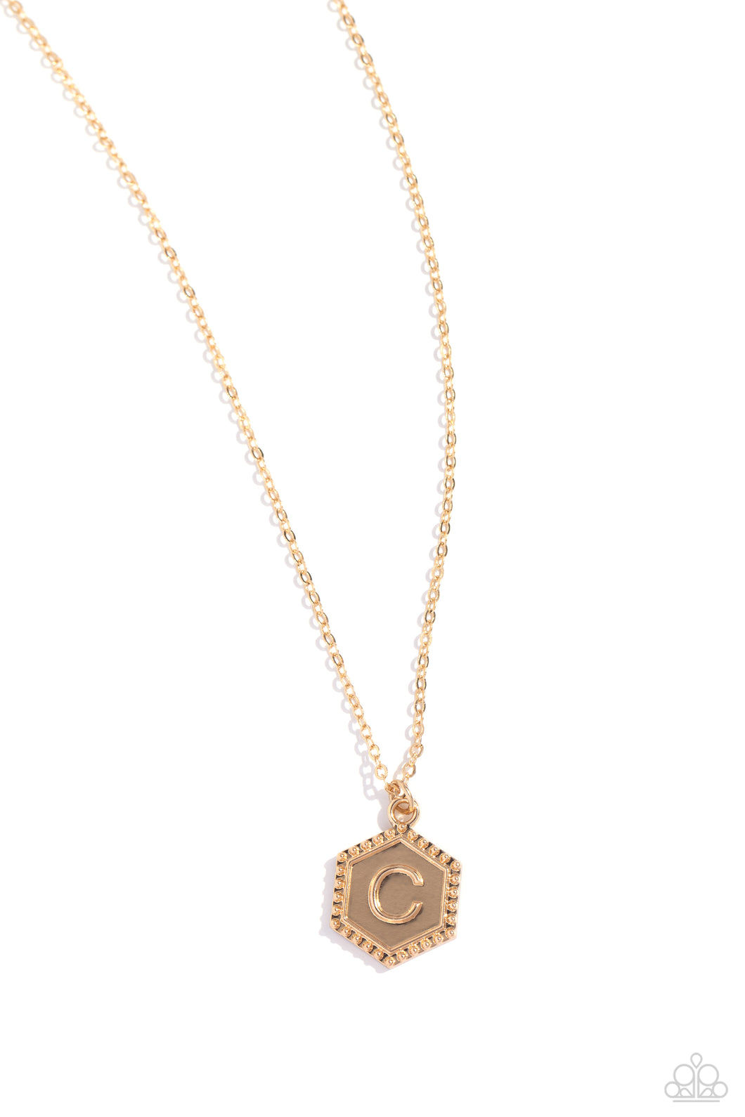 Emblematic Elegance Gold Necklace - C