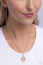 Load image into Gallery viewer, Emblematic Elegance Gold Necklace - C